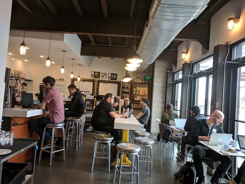 Blue Copper Coffee Room